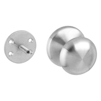 Voordeurknop | Intersteel (Paddenstoel, RVS) Intersteel Kabelshop.nl